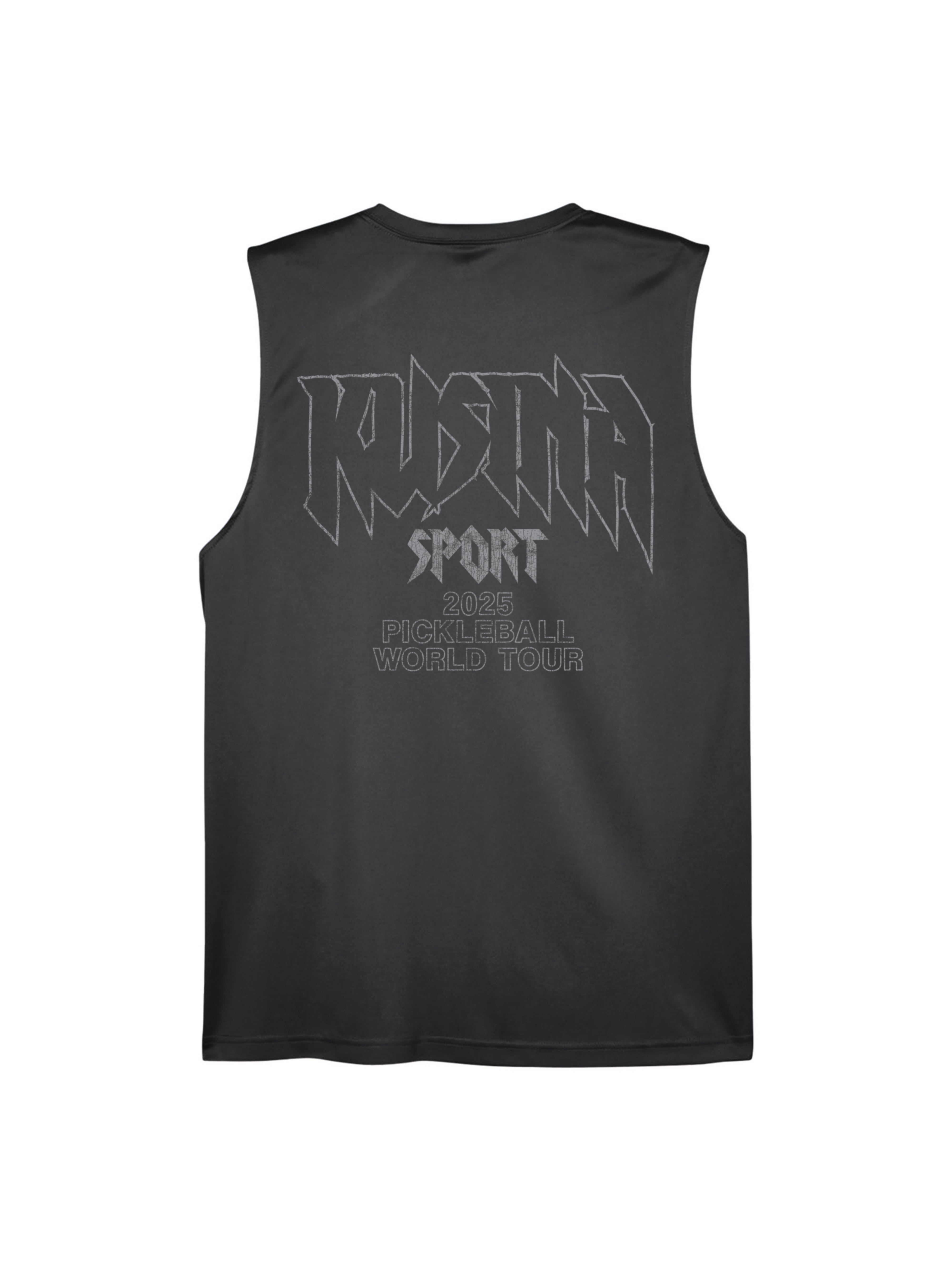 Grunge Sleeveless Sport Performance Tee