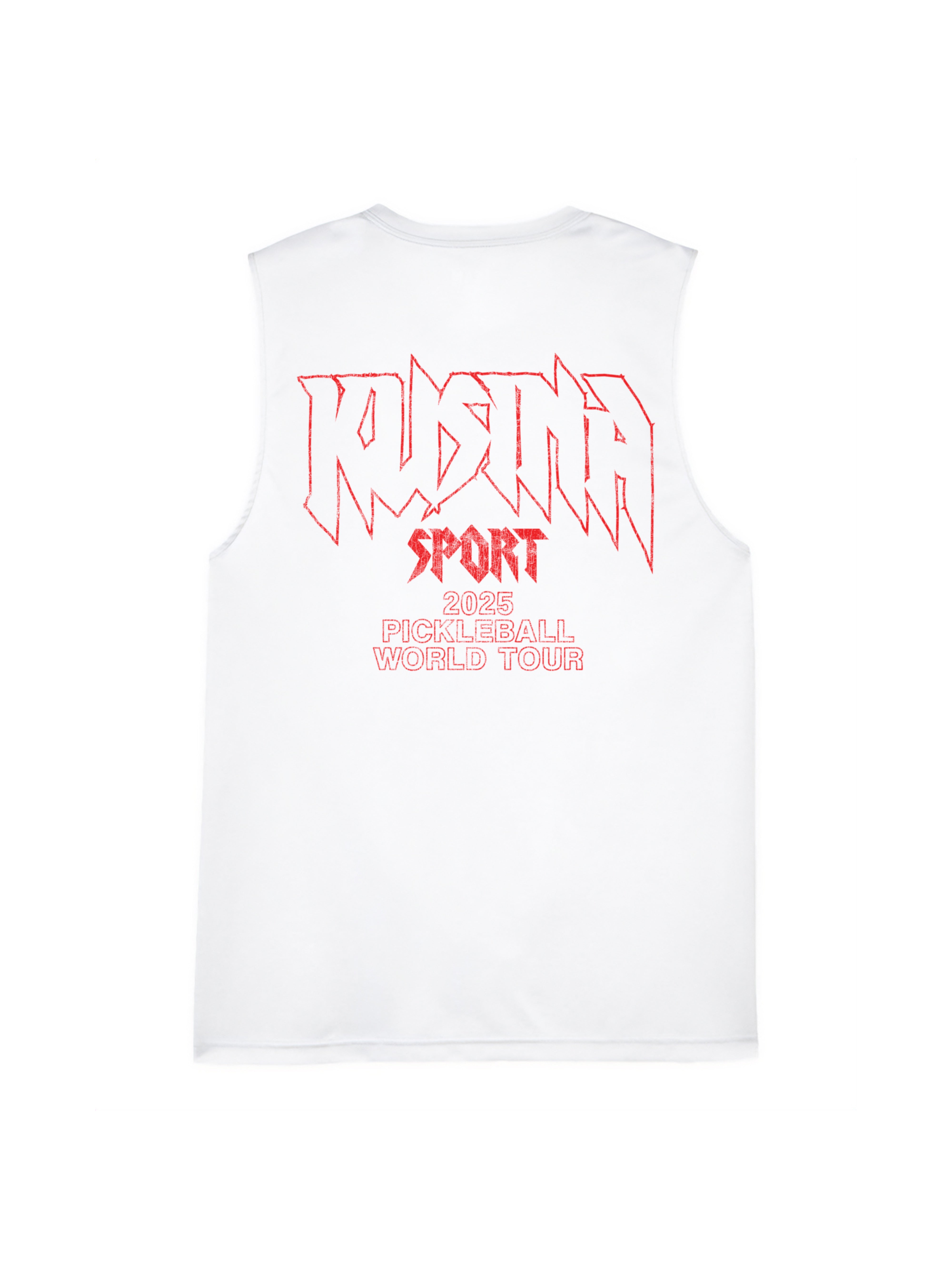 Grunge Sleeveless Sport Performance Tee